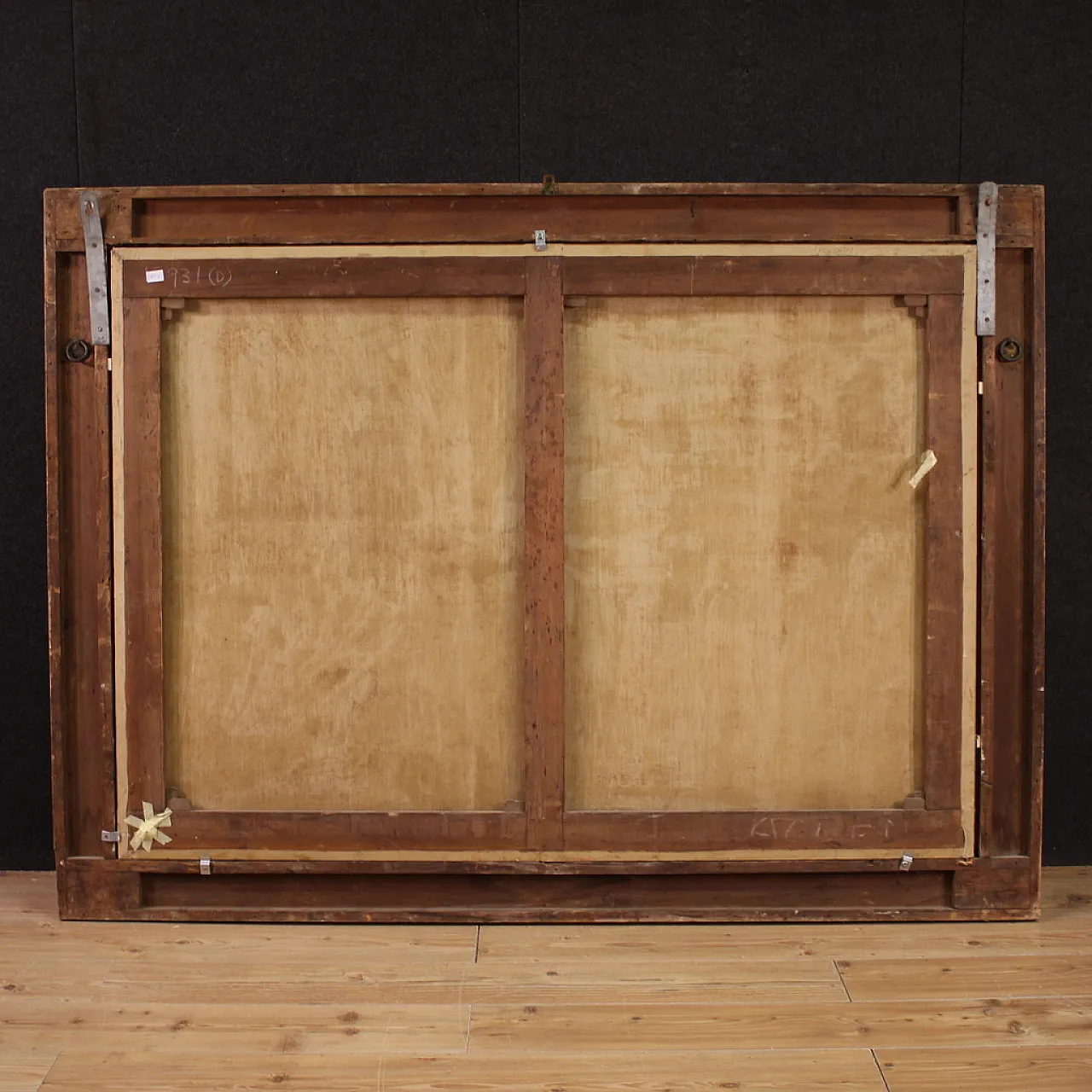 War scene, Italian oil painting on canvas, 18th century 10