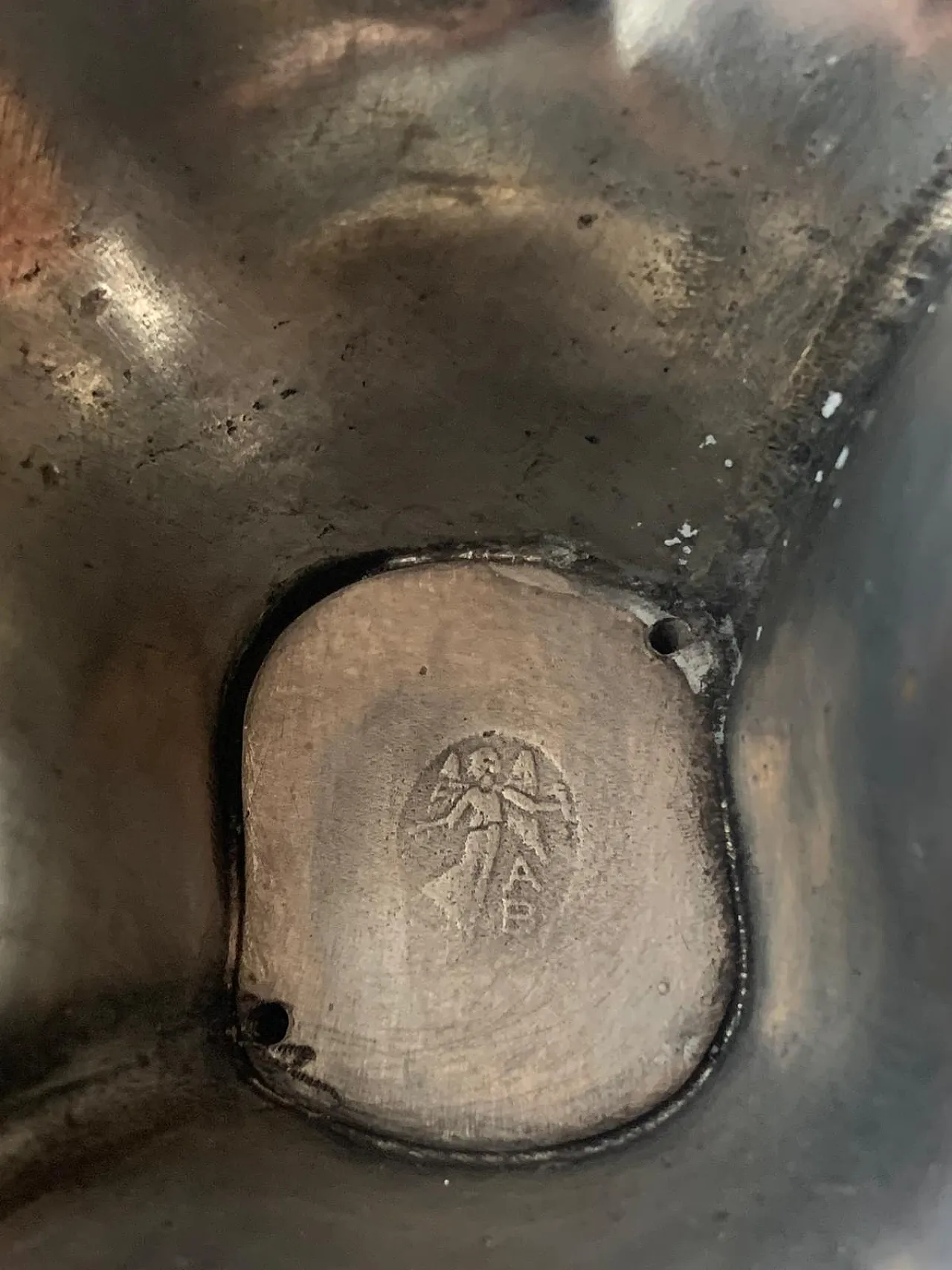 Coppia di candelabri di Achille Gamba, Art Nouveau, anni '30 13