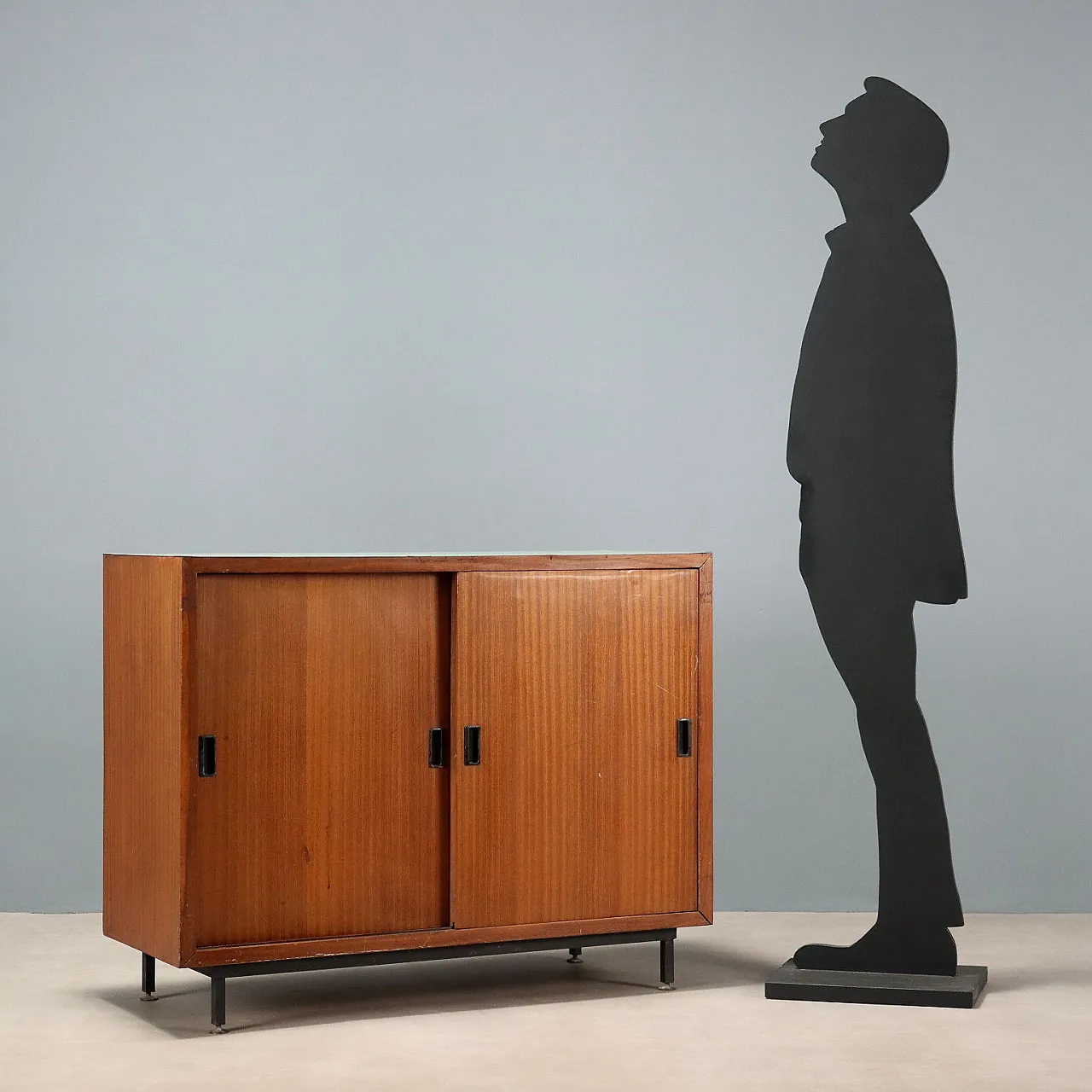 Cupboard in laminateteak veneer, 1960s 2
