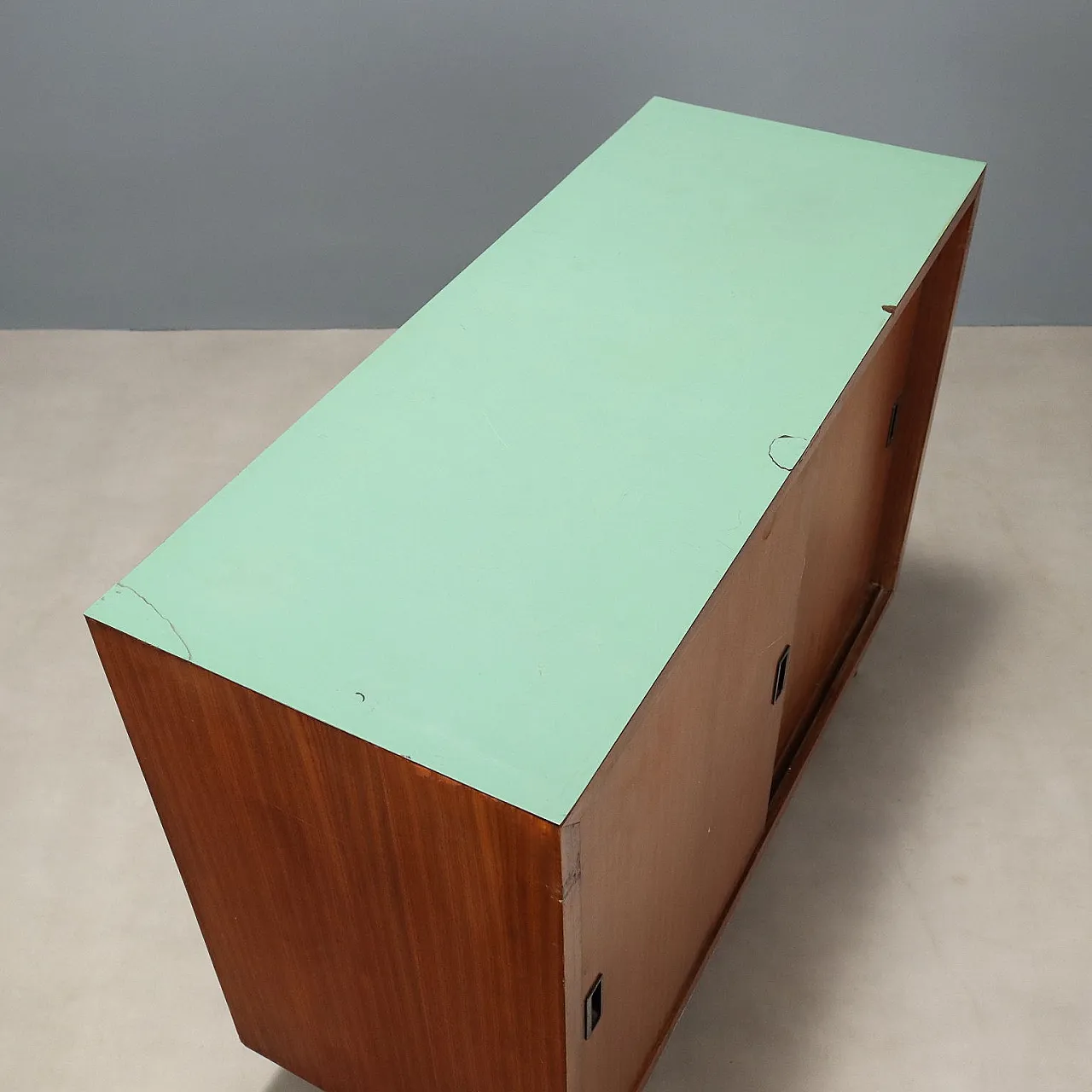 Cupboard in laminateteak veneer, 1960s 5