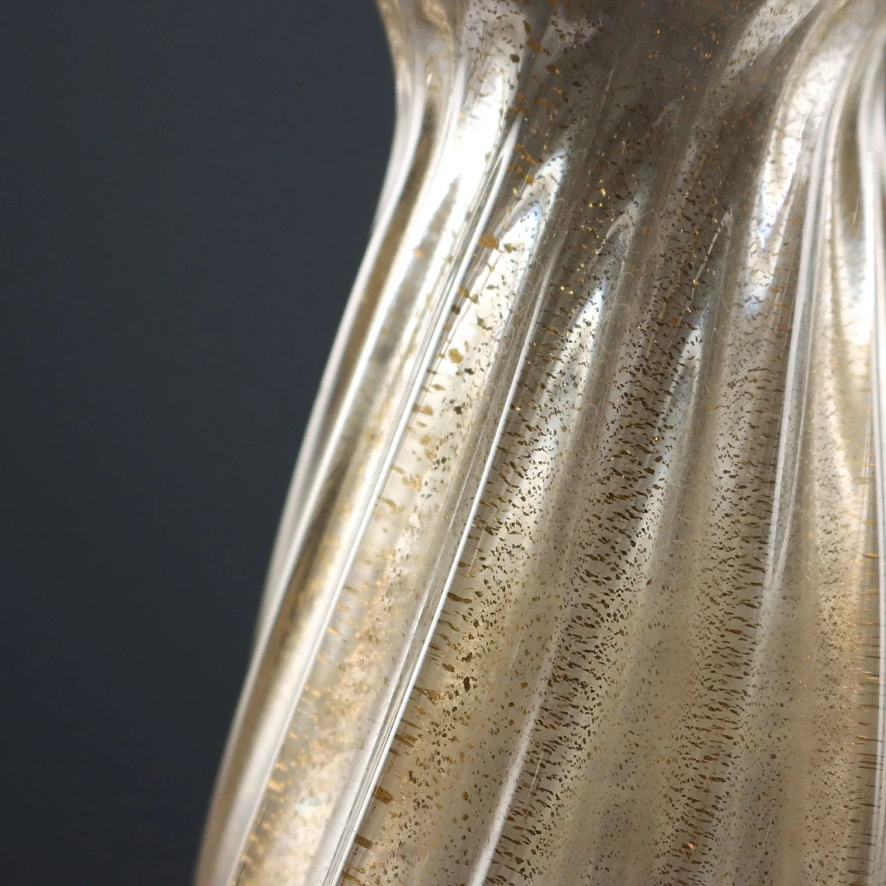 Vaso in vetro di Murano, Archimede Seguso, metà '900 5