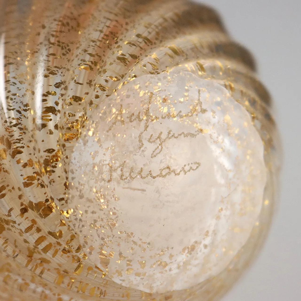 Vaso in vetro di Murano, Archimede Seguso, metà '900 8