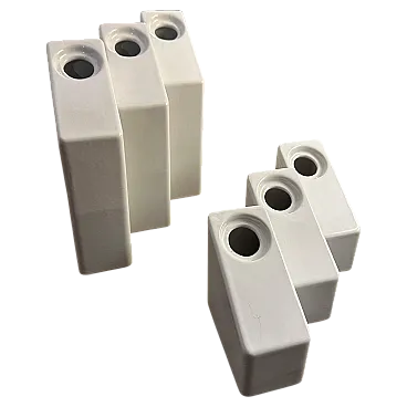 Pair of ceramic vases by Enzo Bicchioli for Il Picchio, 1970s