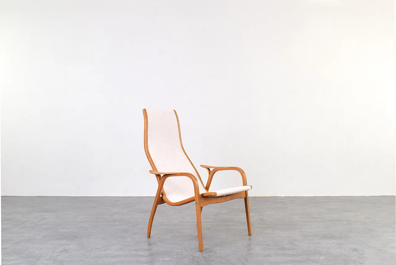 Mid-Century Lamino Easy Chair by Yngve Ekström for Swedese, 1950s 1