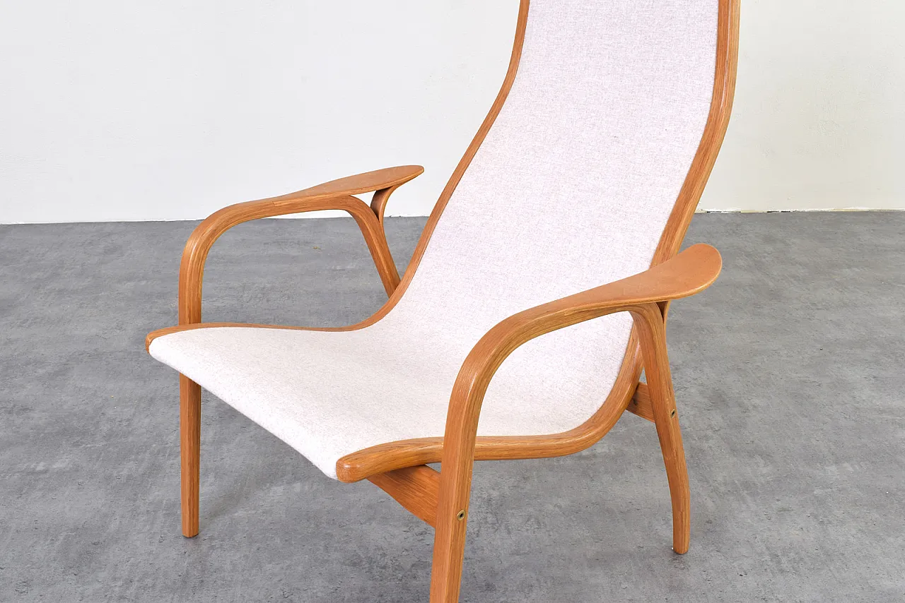 Mid-Century Lamino Easy Chair by Yngve Ekström for Swedese, 1950s 9