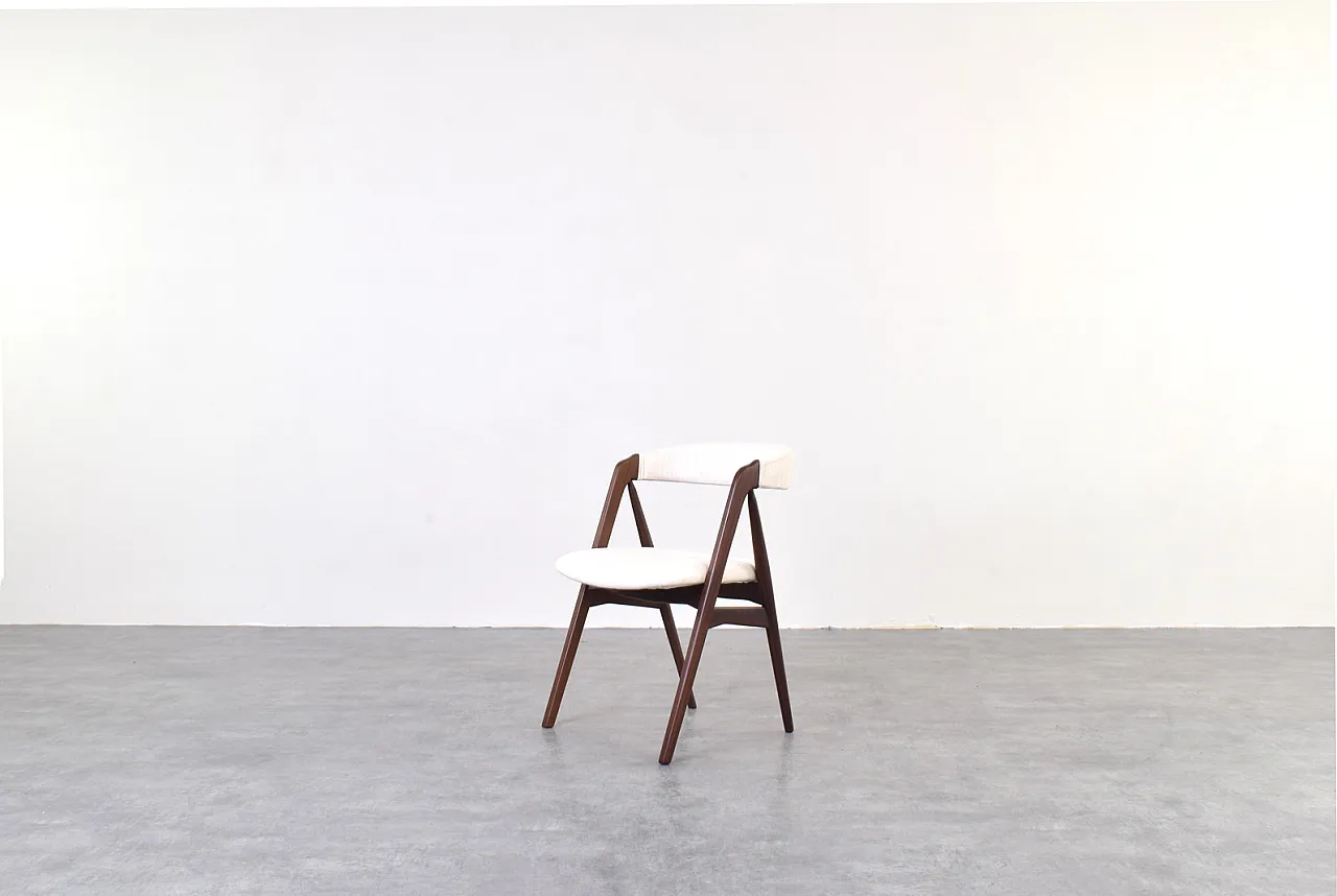 Mid-Century Danish Teak Dining Chairs by Th. Harlev for Farstrup, 1960 4