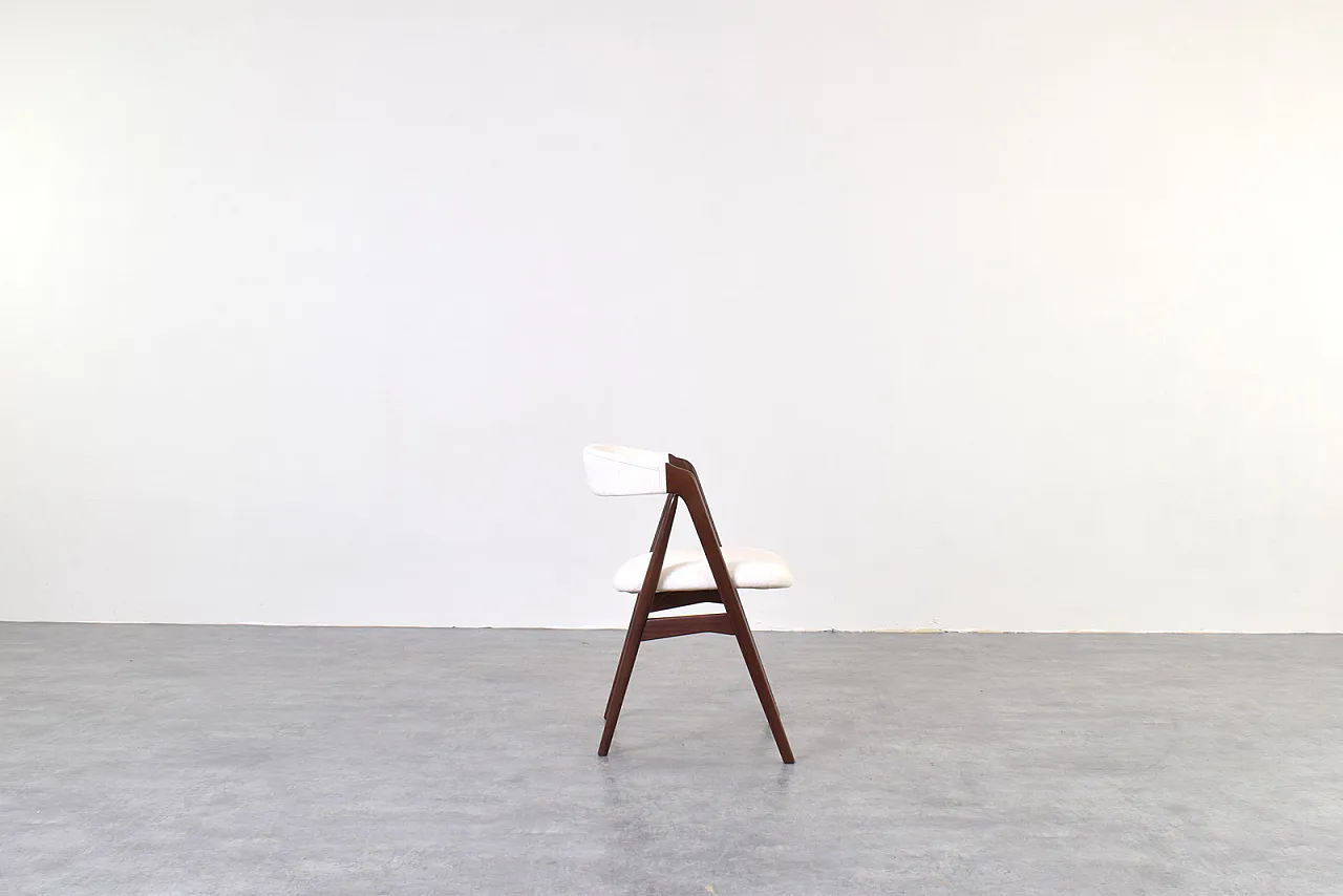 Mid-Century Danish Teak Dining Chairs by Th. Harlev for Farstrup, 1960 5