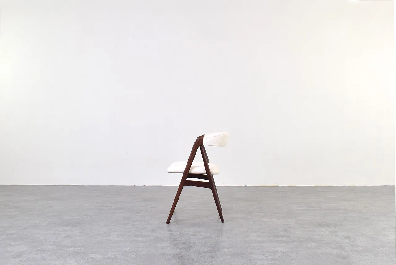 Mid-Century Danish Teak Dining Chairs by Th. Harlev for Farstrup, 1960 6