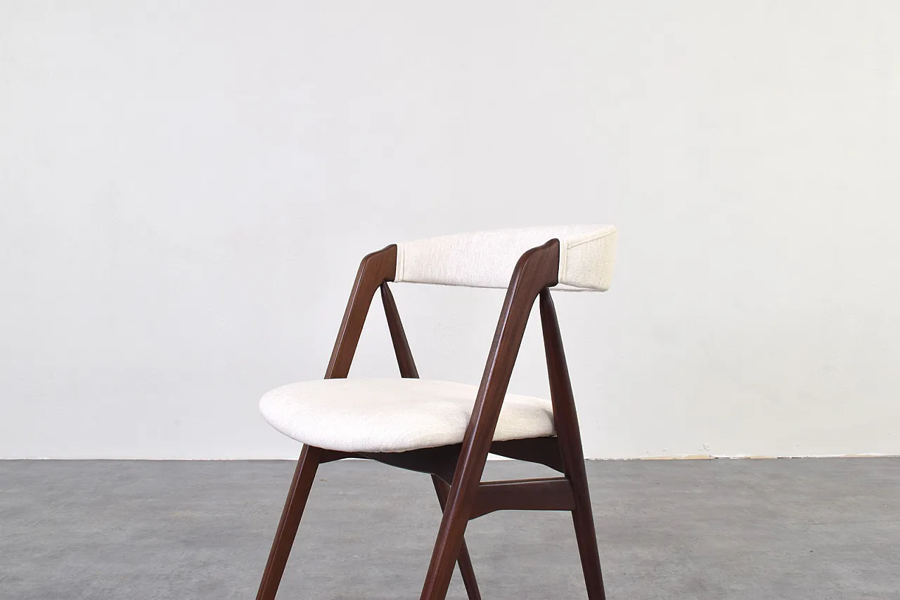 Mid-Century Danish Teak Dining Chairs by Th. Harlev for Farstrup, 1960 10