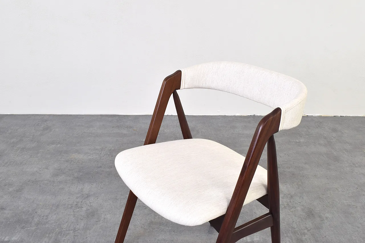 Mid-Century Danish Teak Dining Chairs by Th. Harlev for Farstrup, 1960 11