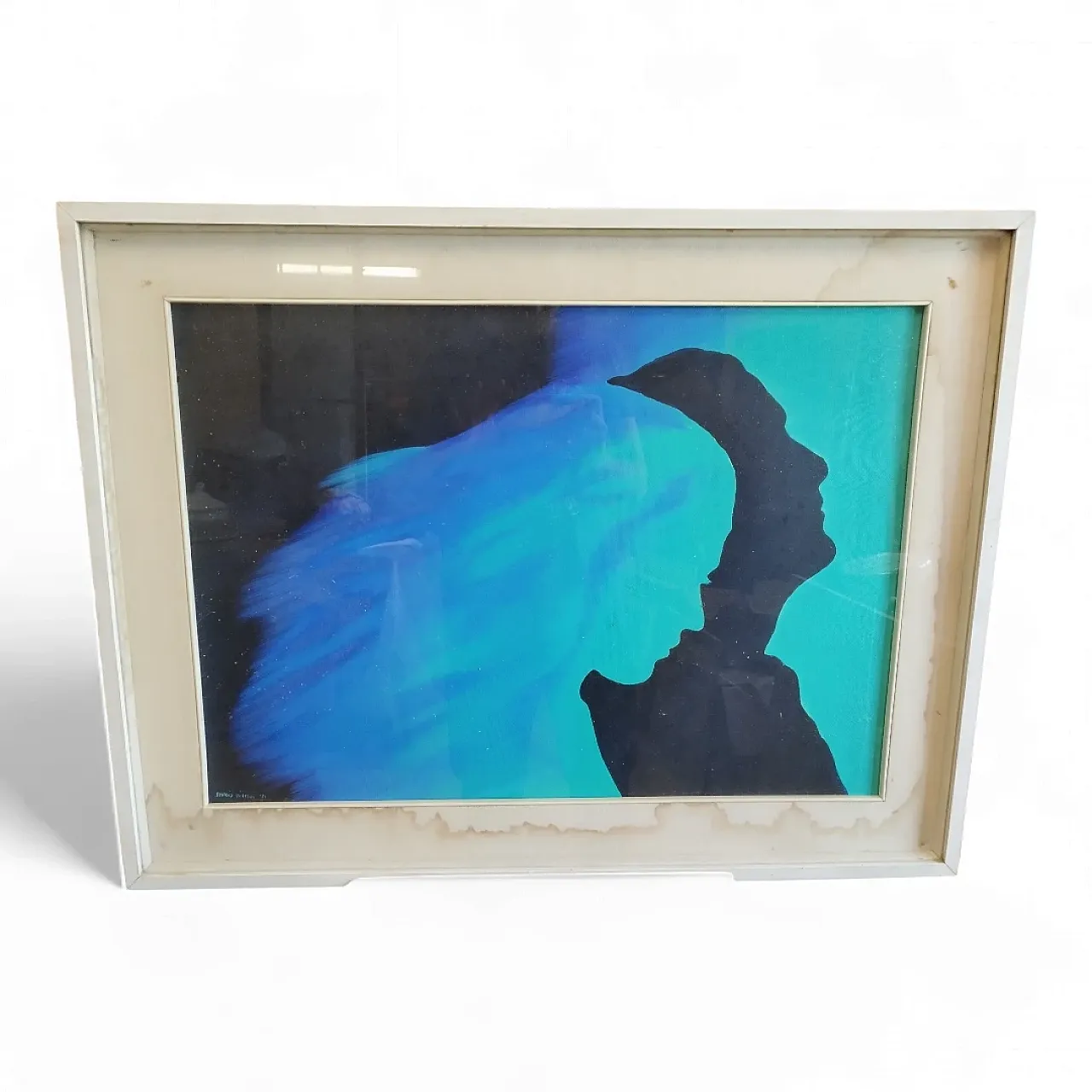 Oil picture on canvas by Amadio Bianchi, 70s 6