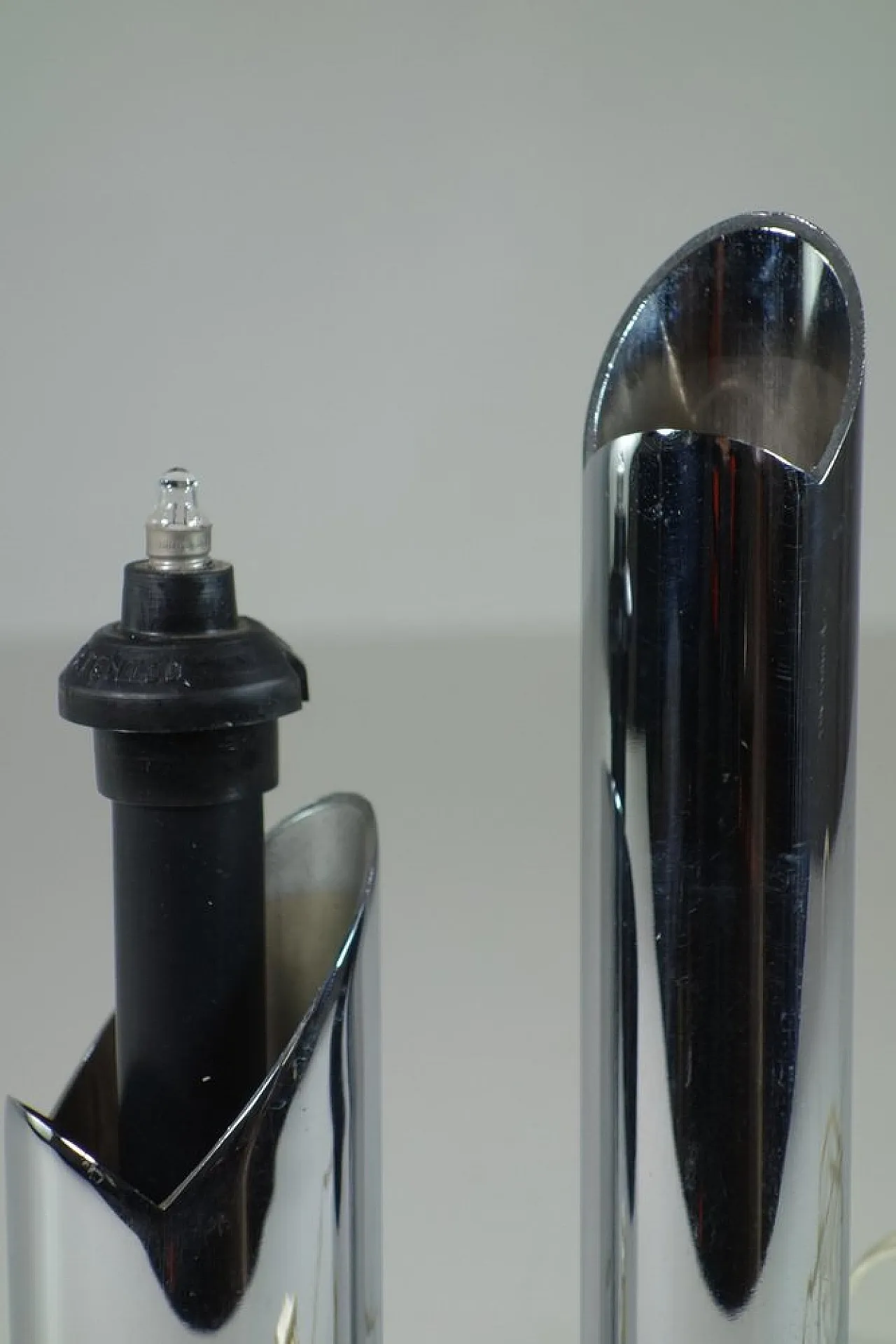 Lampada da tavolo Space Age in metallo cromato, anni '60 6