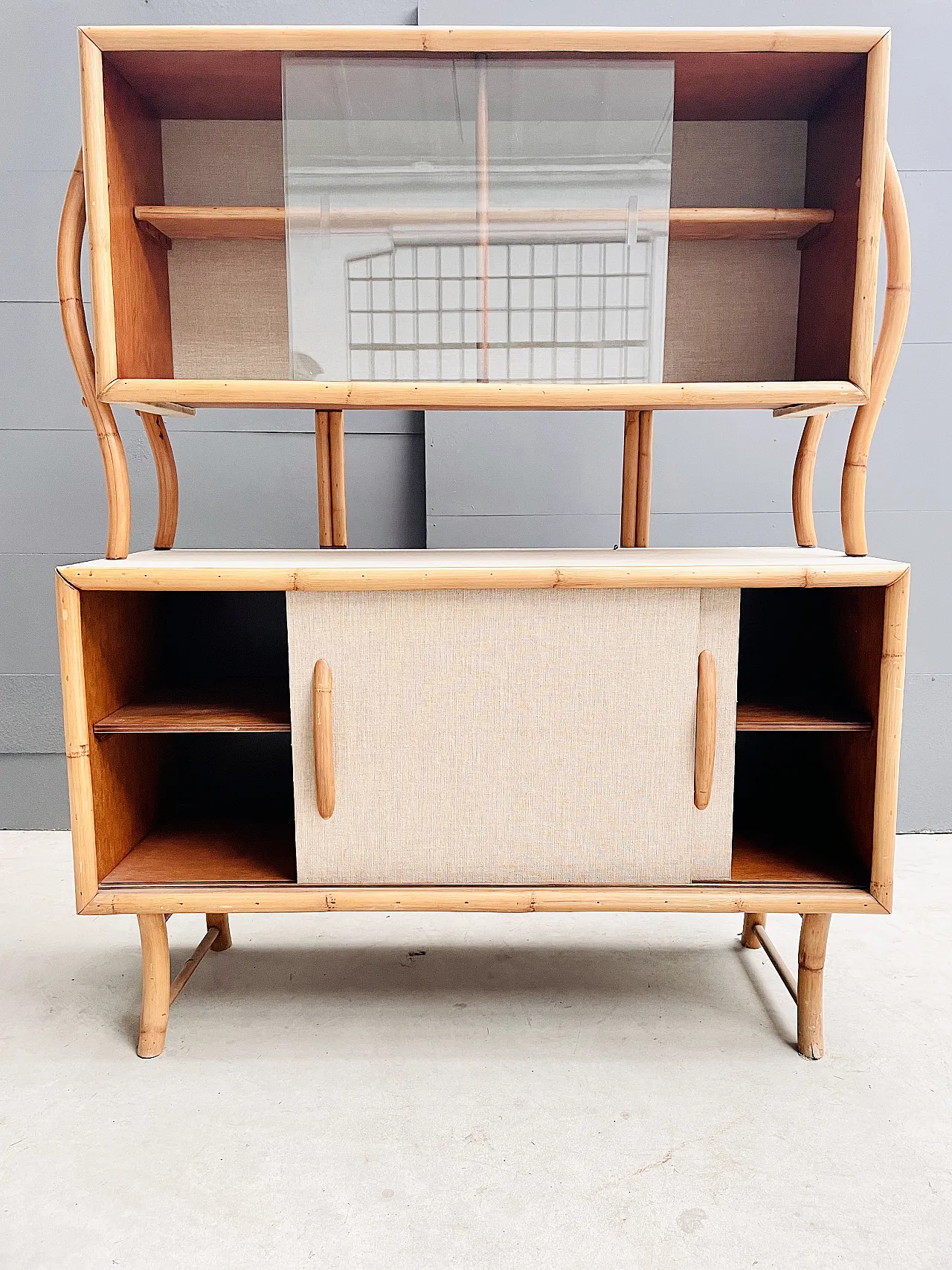 Credenza Tiki originale U.S.A., anni '50 2