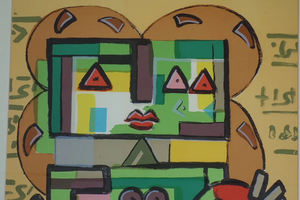 Serigrafia Ibrahim Kodra, anni '80 3