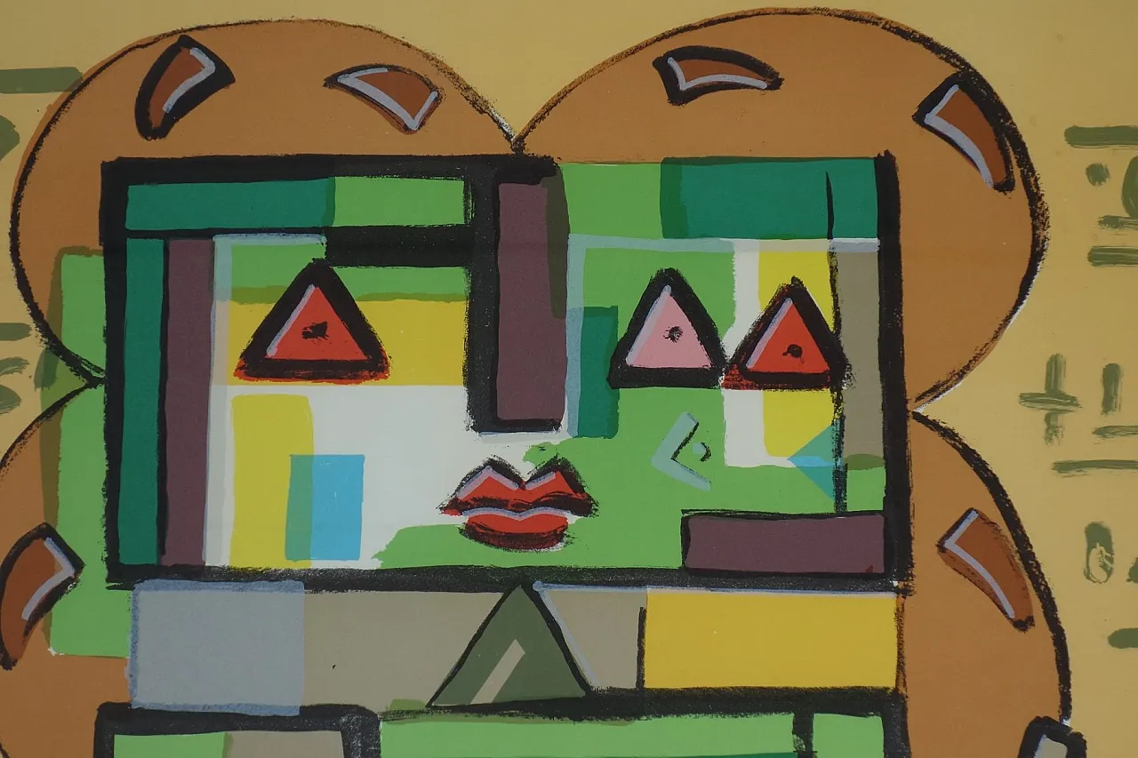 Serigrafia Ibrahim Kodra, anni '80 4