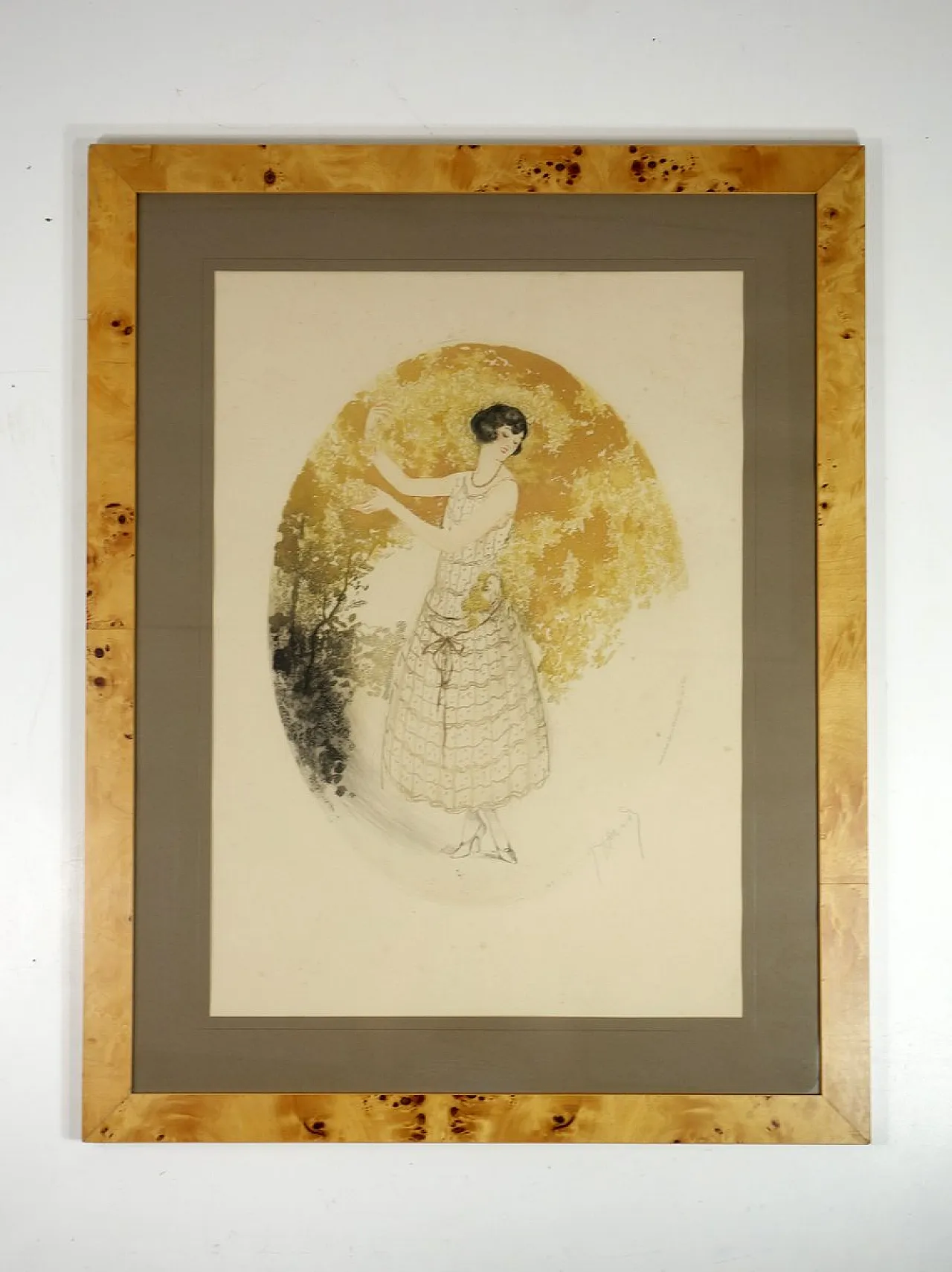 Jean Hardy, composizione Art Deco Luis Icart School, anni '20 1