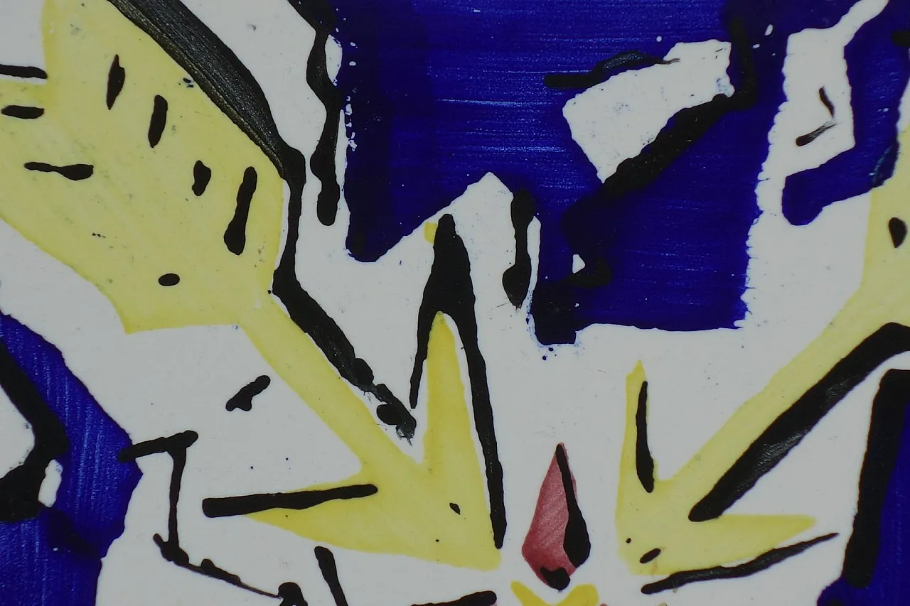 Coppia di piastrelle in ceramica di Salvador Dalì, anni '50 11