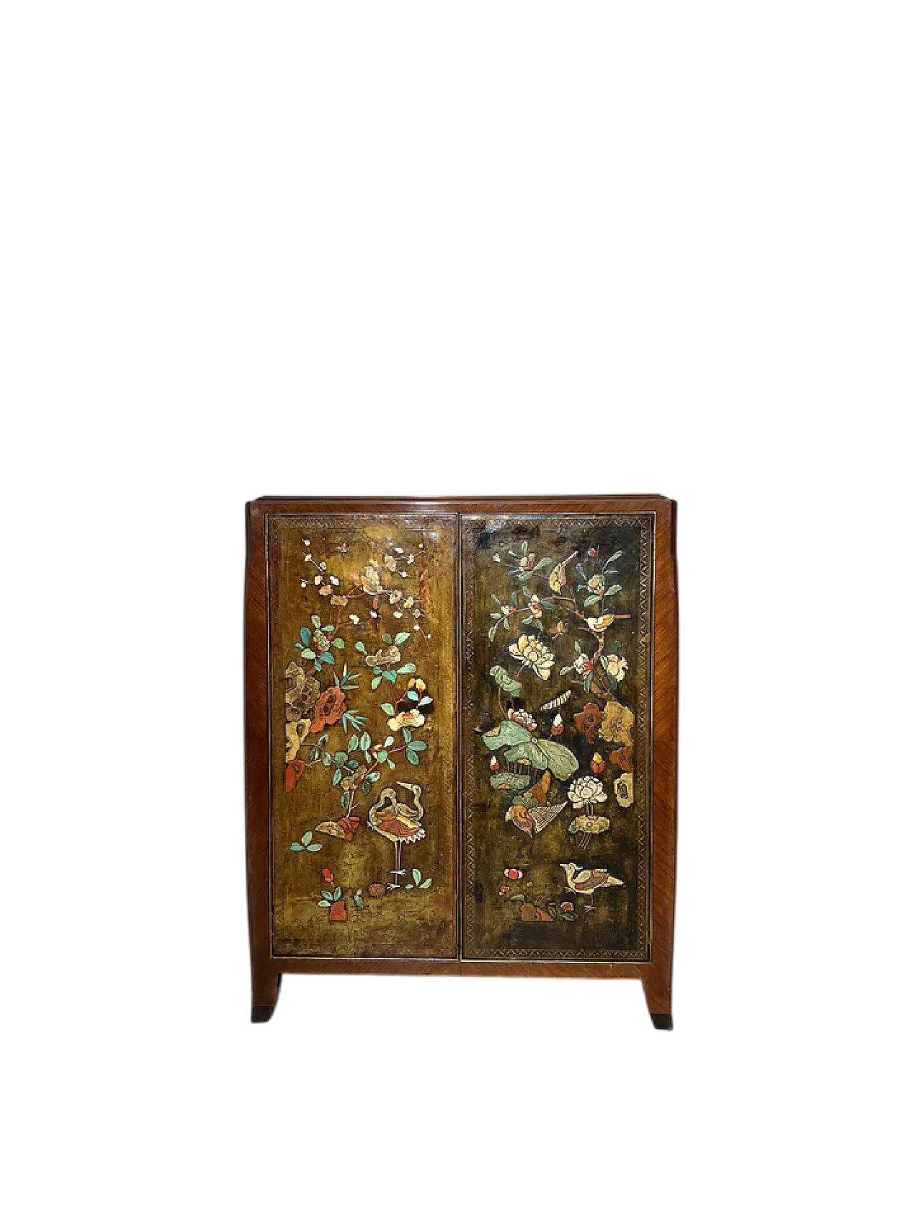 Oriental lacquered cabinet, 20th century 5