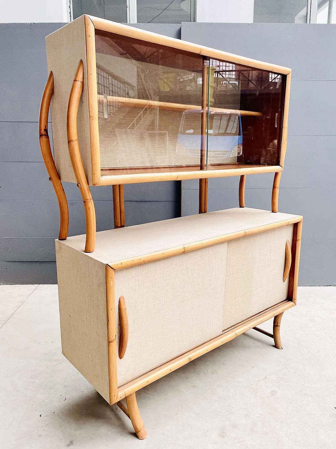 Credenza Tiki originale U.S.A., anni '50 8