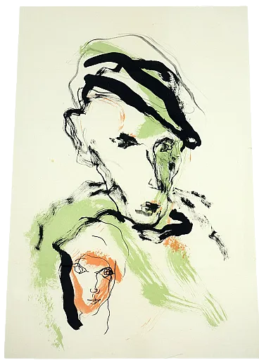 Composizione Spirale Arte Milano, Ernesto Treccani, anni '70