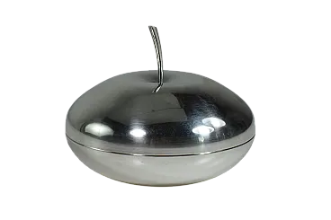 Scatola ciliegia in metallo di Lino Sabattini per Christofle, anni '50