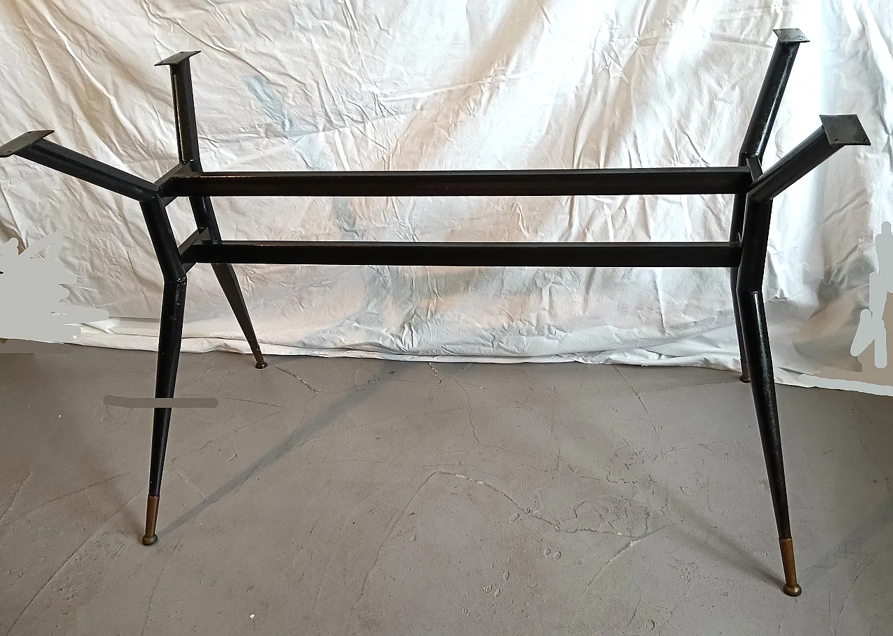 Table with bras feet, 50s 6
