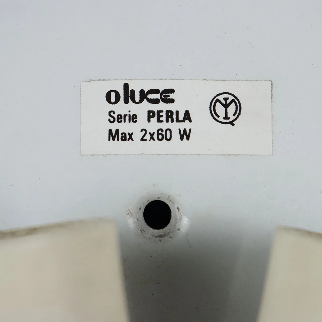 Coppia di lampade Perla di Bruno Gecchelin per O-luce, anni '80 9