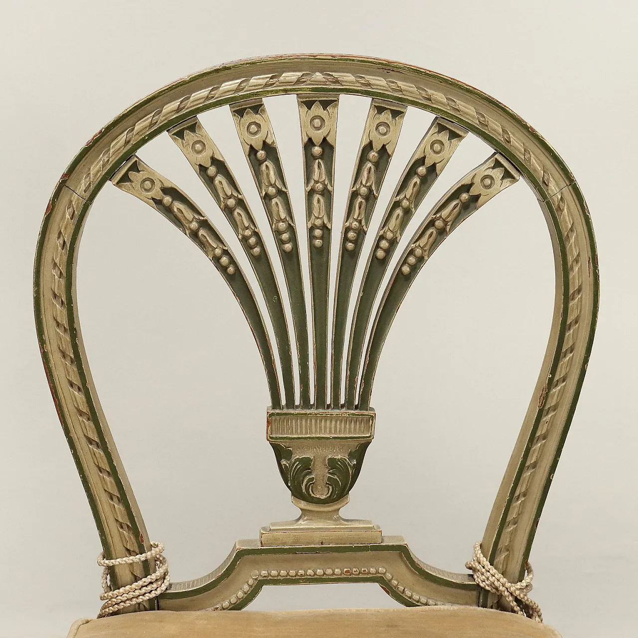 Coppia di sedie in stile Neoclassico, fine '900 3