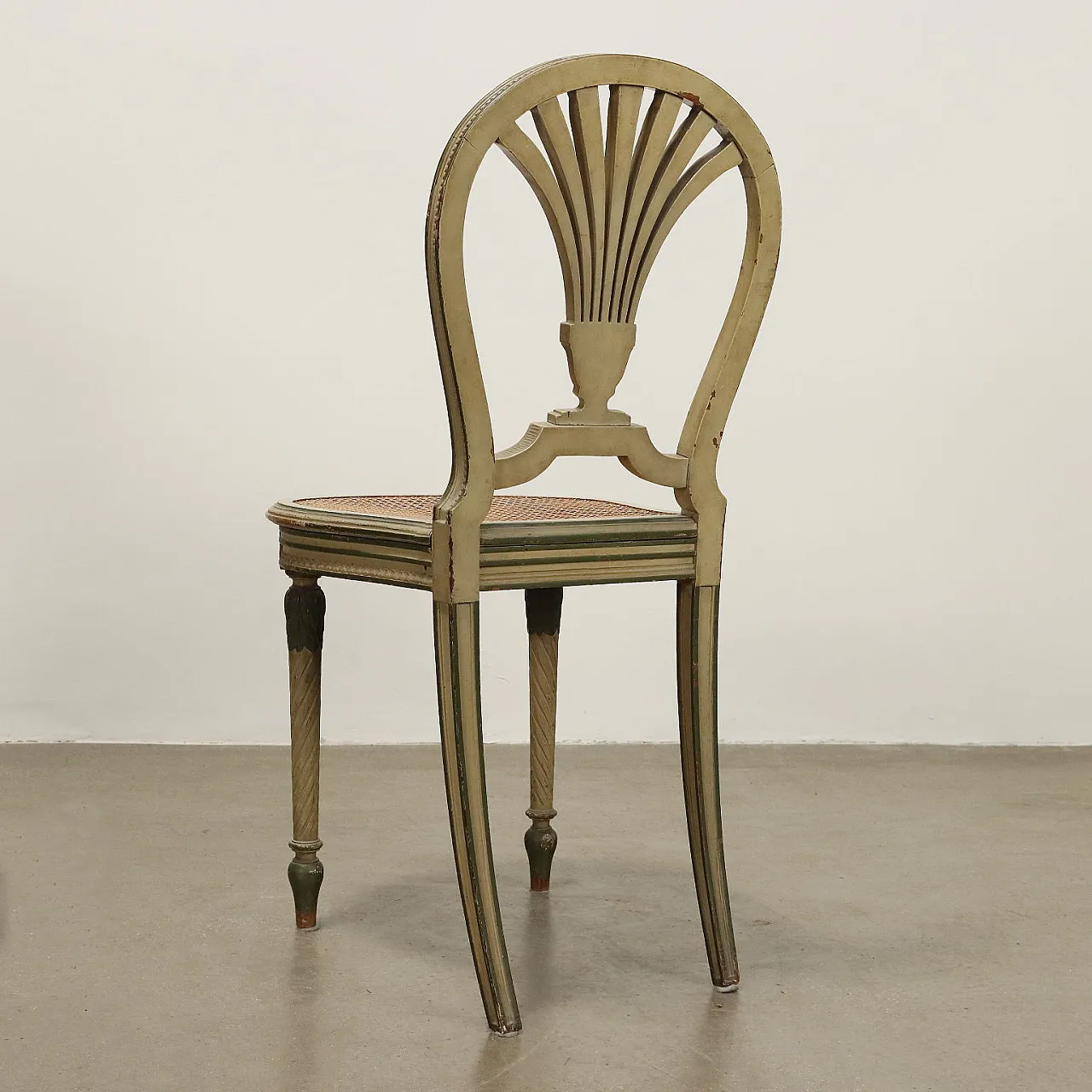 Coppia di sedie in stile Neoclassico, fine '900 8