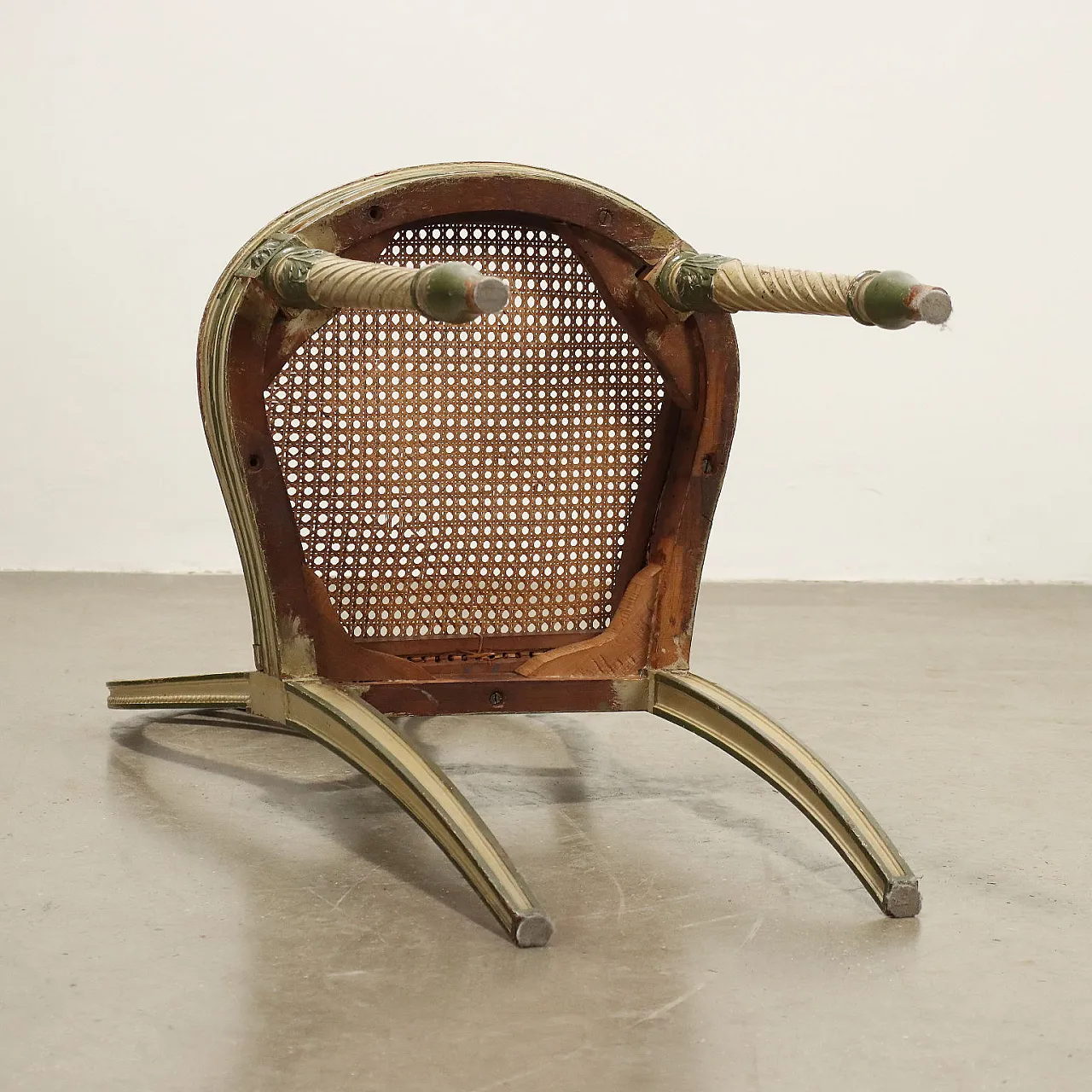 Coppia di sedie in stile Neoclassico, fine '900 9