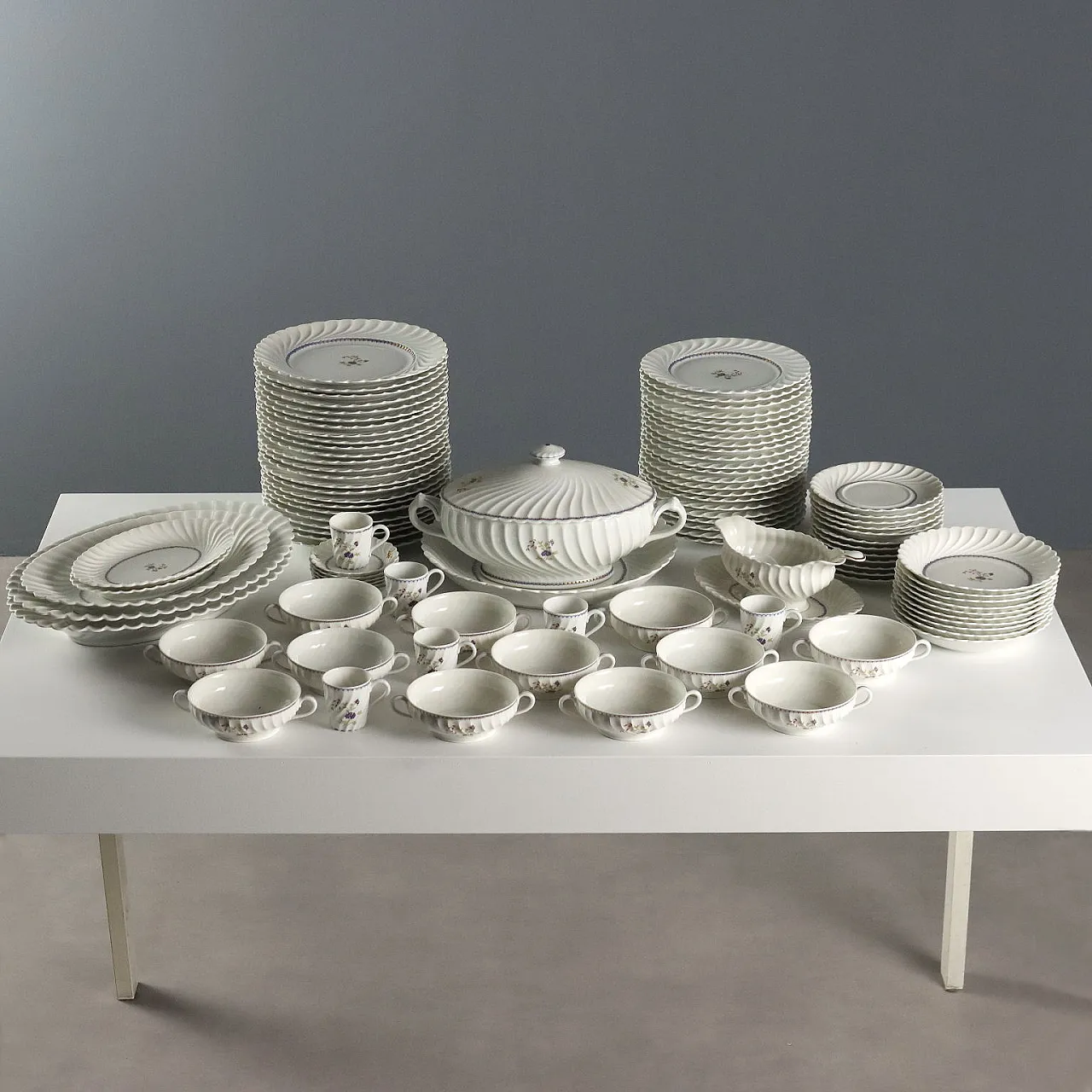 Plat Douceur - le Bestiaire Motif 2 - Porcelaine Limoges
