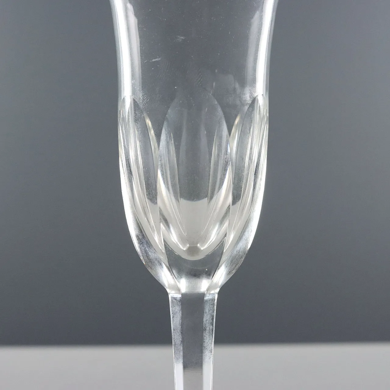 Servizio di bicchieri in cristallo tagliato, '900 8