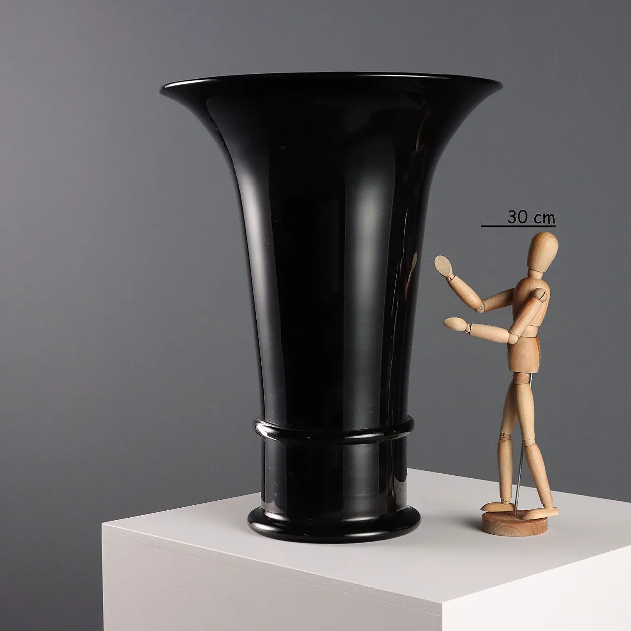 Vaso di Seguso per Vetri d'Arte, anni '80 2