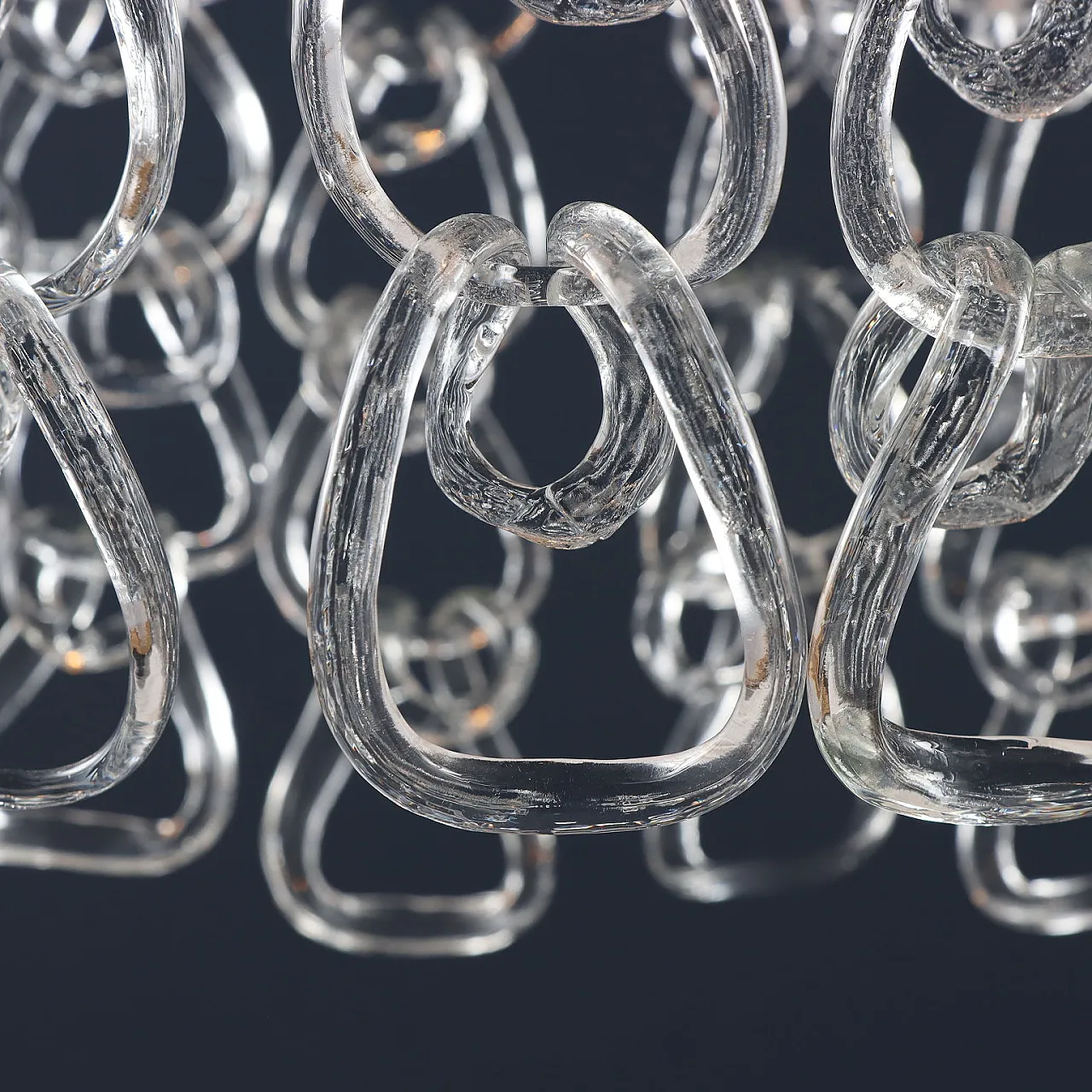 Giogali Chandelier by Angelo Mangiarotti for Vistosi, 1970s 5