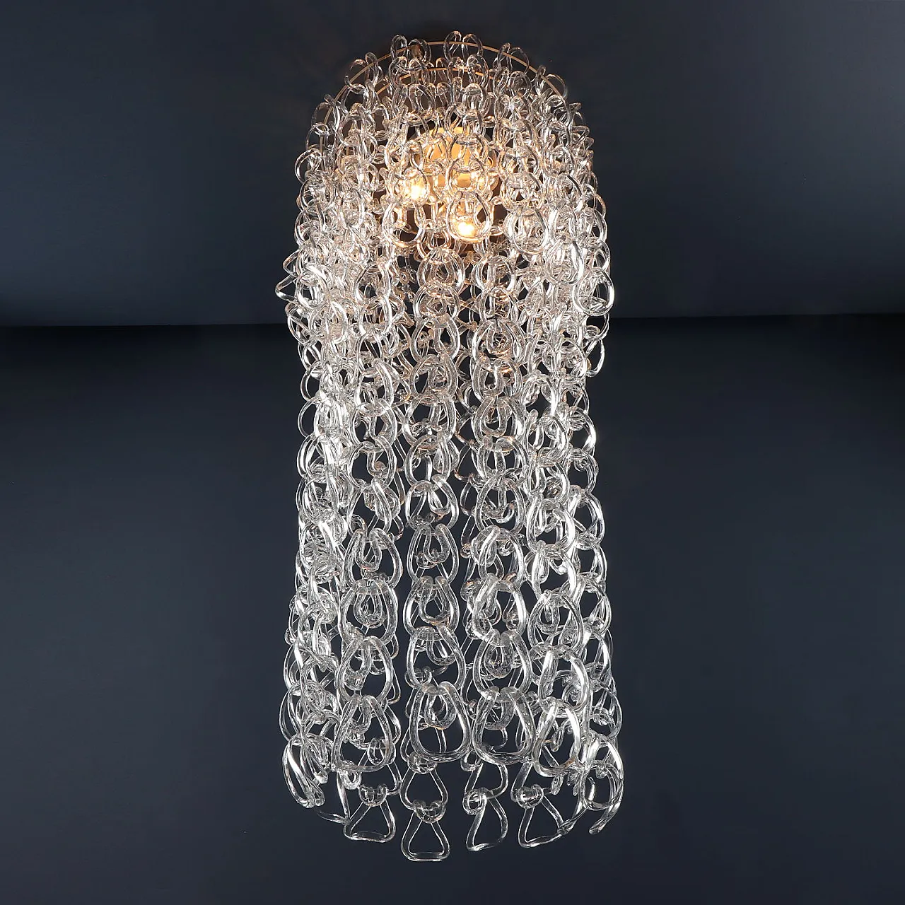 Giogali Chandelier by Angelo Mangiarotti for Vistosi, 1970s 6