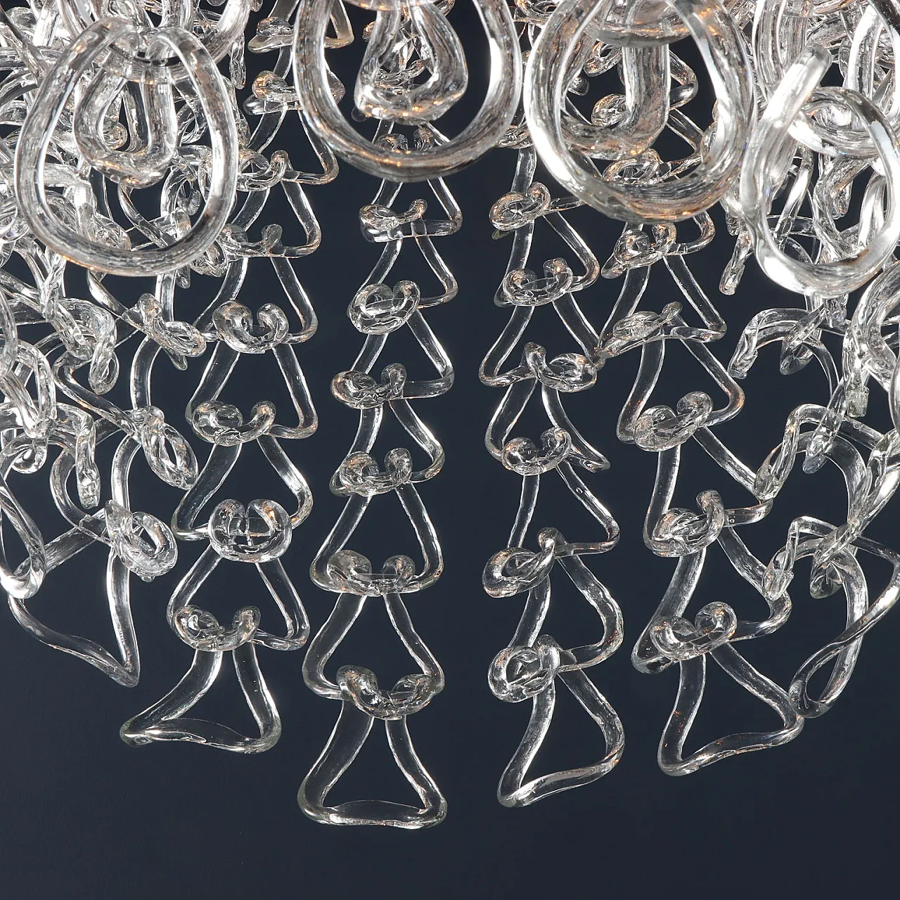 Giogali Chandelier by Angelo Mangiarotti for Vistosi, 1970s 8