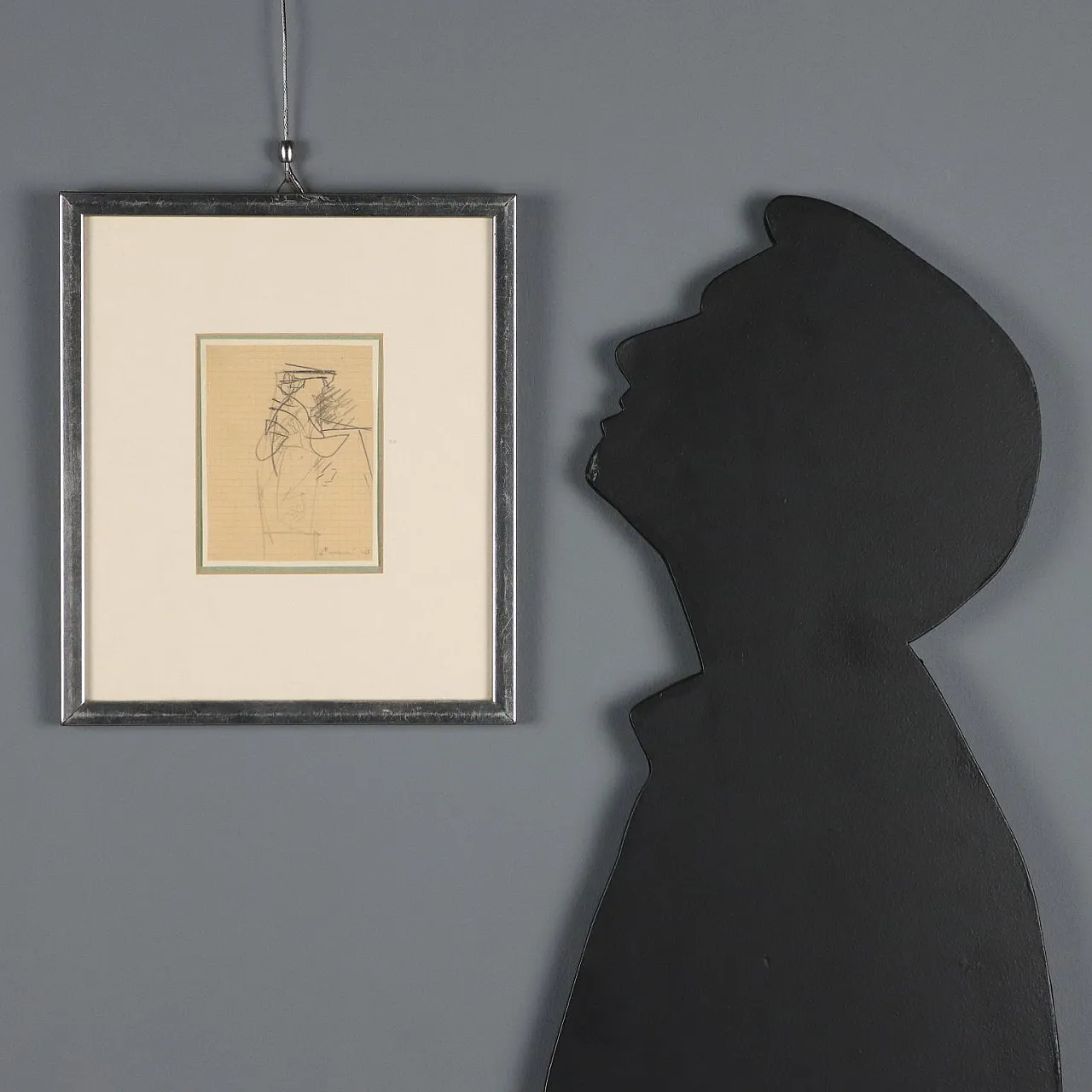 Disegno di Emilio Scanavino, anni '50 2