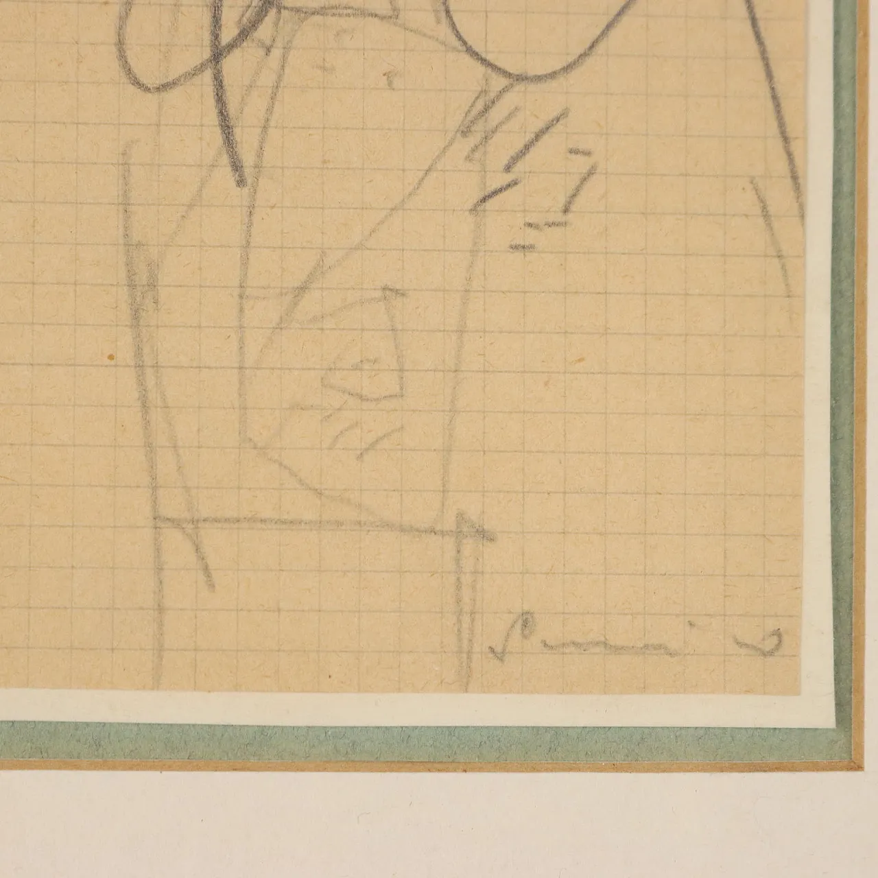 Disegno di Emilio Scanavino, anni '50 5