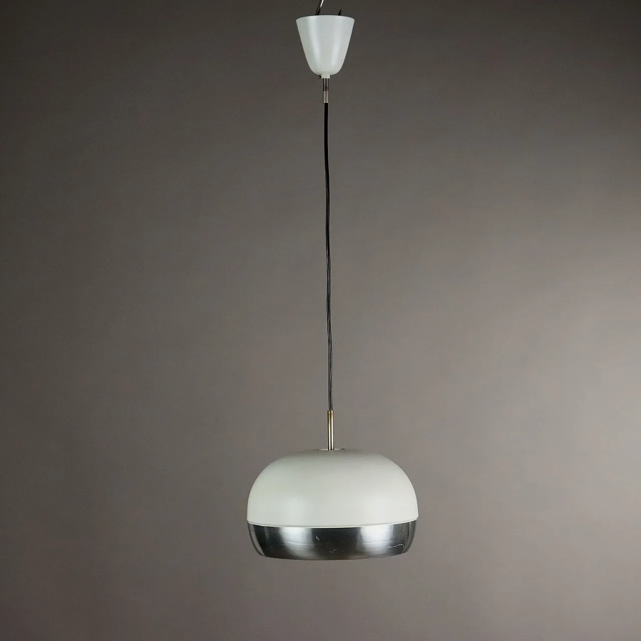 Aluminium ceiling lamp, 1960s 1