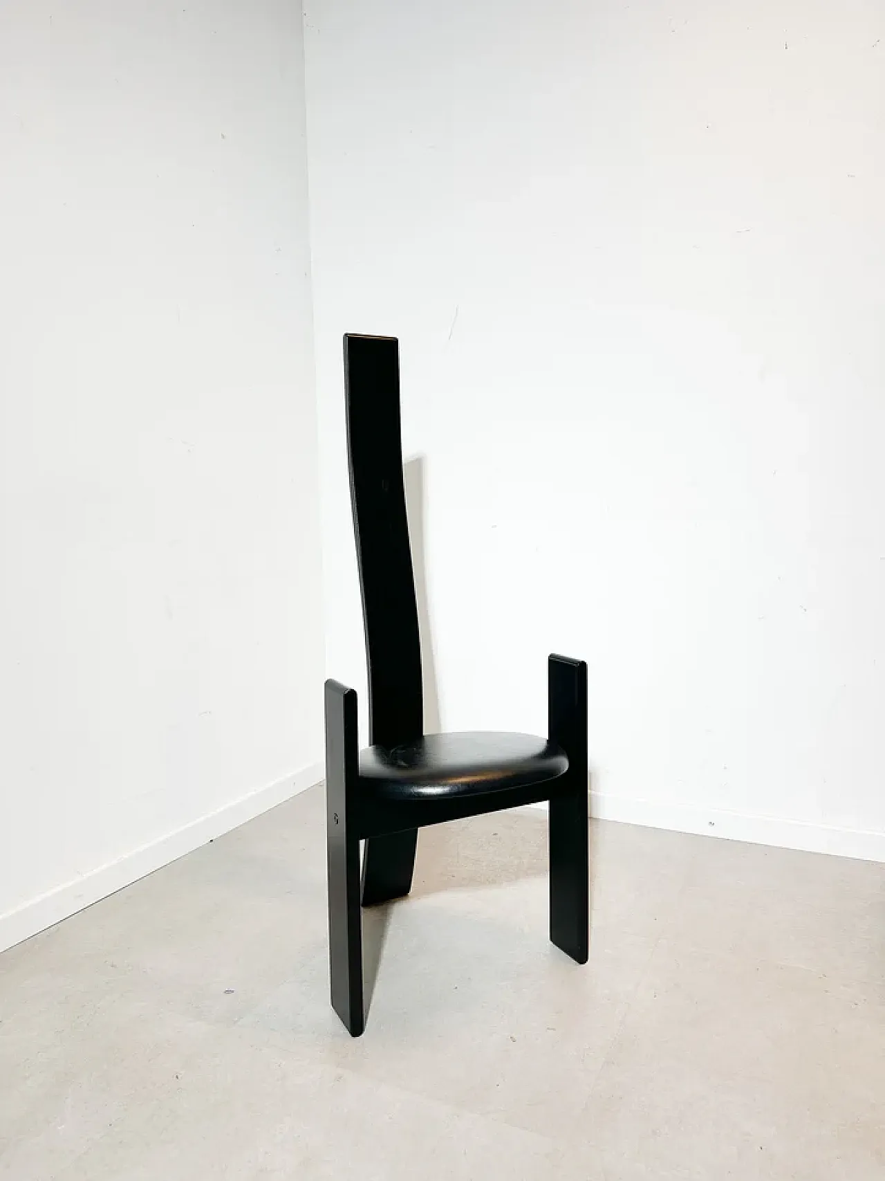 6 Sedie Golem di Vico Magistretti per Poggi, anni '60 3