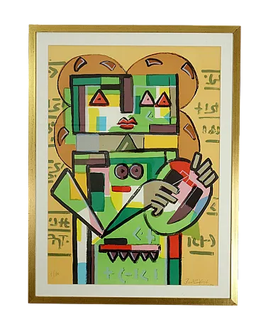 Serigrafia Ibrahim Kodra, anni '80