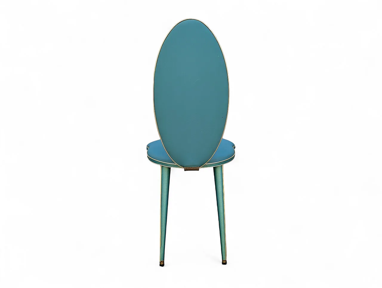 6 chairs in the style of Umberto Mascagni, 1950s 13