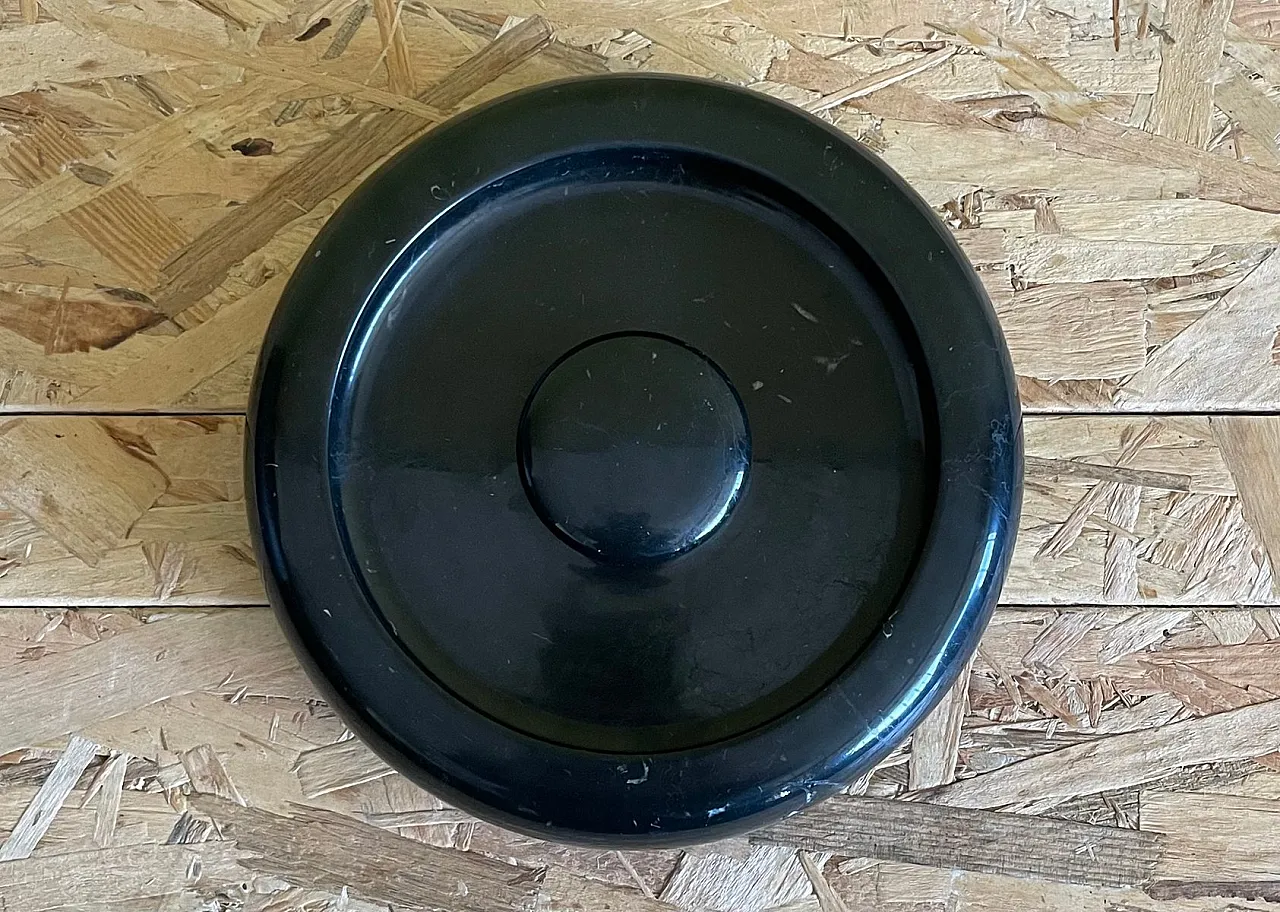 Possono di marmo di marginia nera di Angelo Mangiarotti per Knoll, Italia, anni '60 1