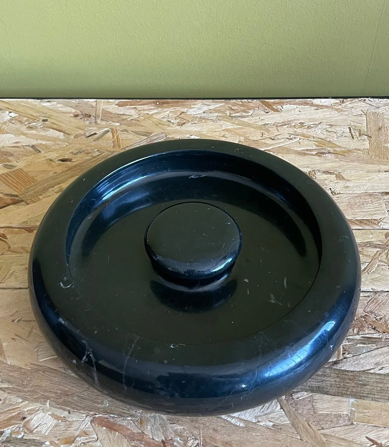 Possono di marmo di marginia nera di Angelo Mangiarotti per Knoll, Italia, anni '60 3