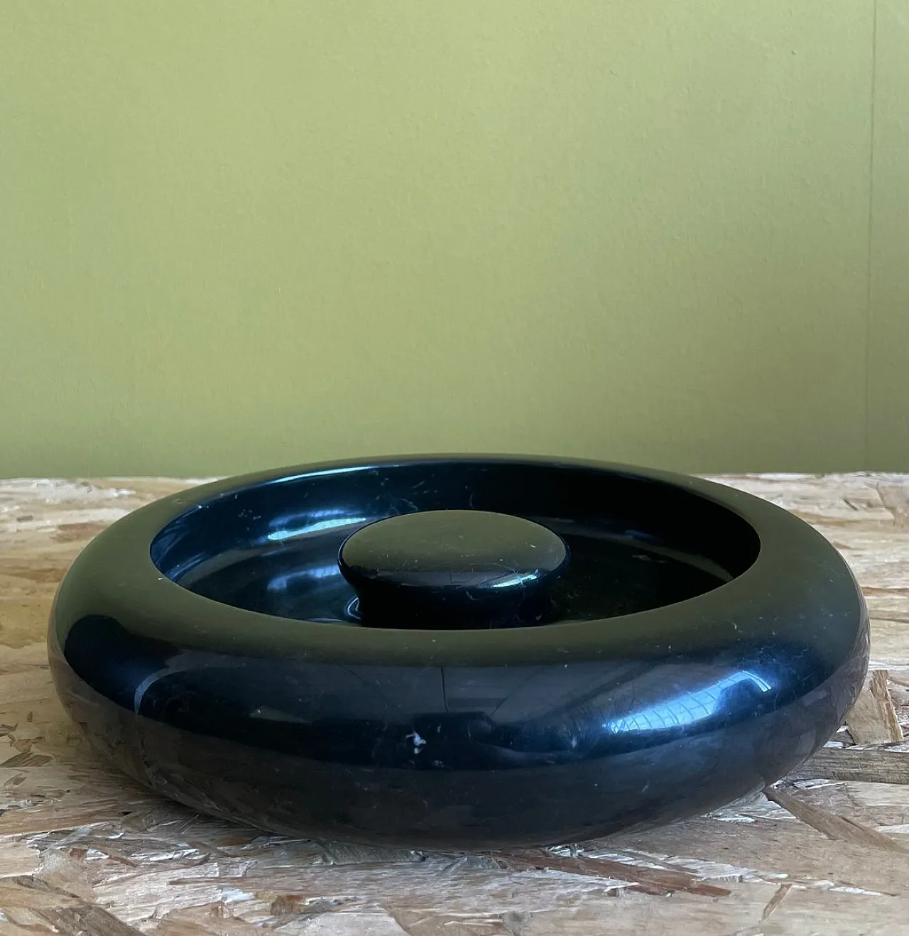 Possono di marmo di marginia nera di Angelo Mangiarotti per Knoll, Italia, anni '60 4