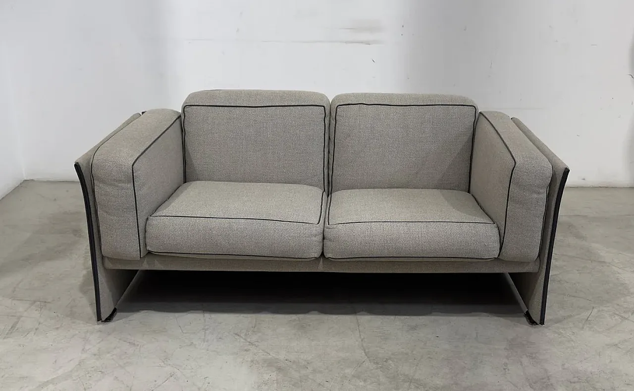 Duc two-seater sofa by Mario Bellini for Cassina, 1970s 2