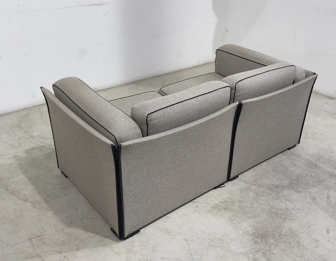 Duc two-seater sofa by Mario Bellini for Cassina, 1970s 4