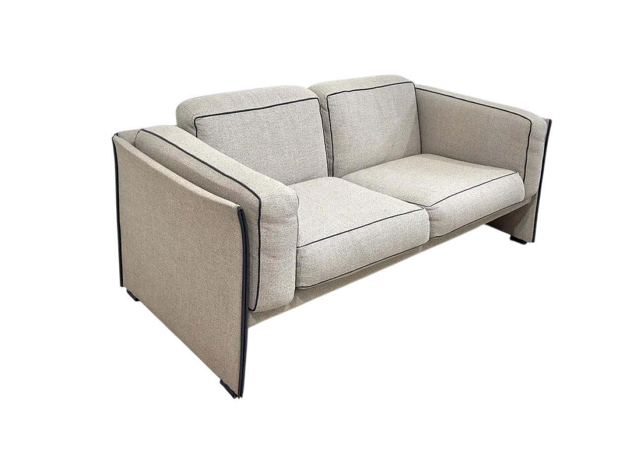 Duc two-seater sofa by Mario Bellini for Cassina, 1970s 6