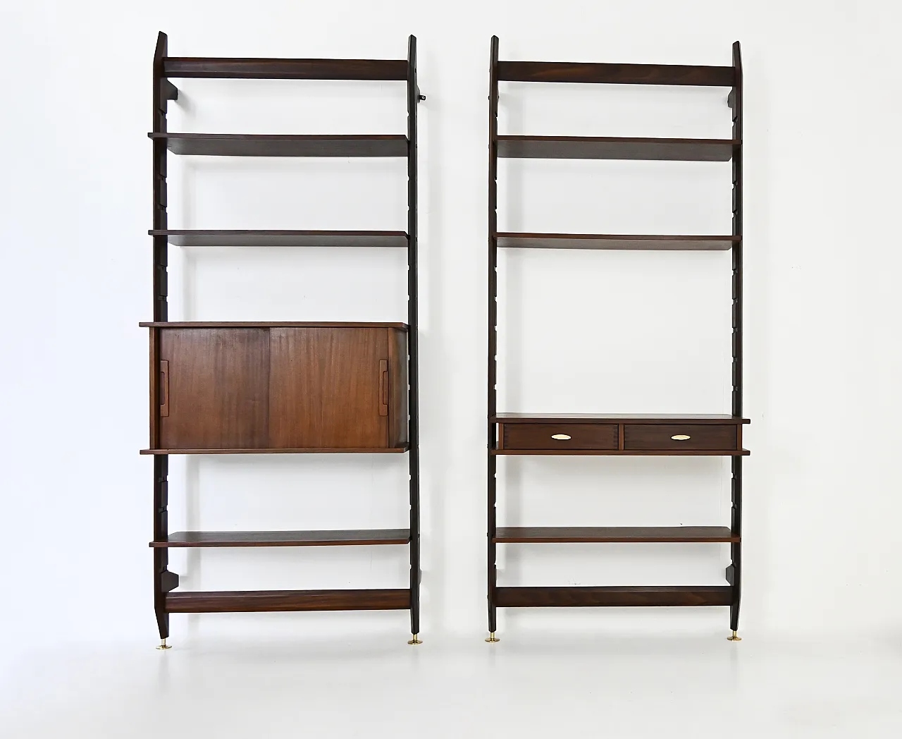 Coppia di unità murali italiane, anni '60 3