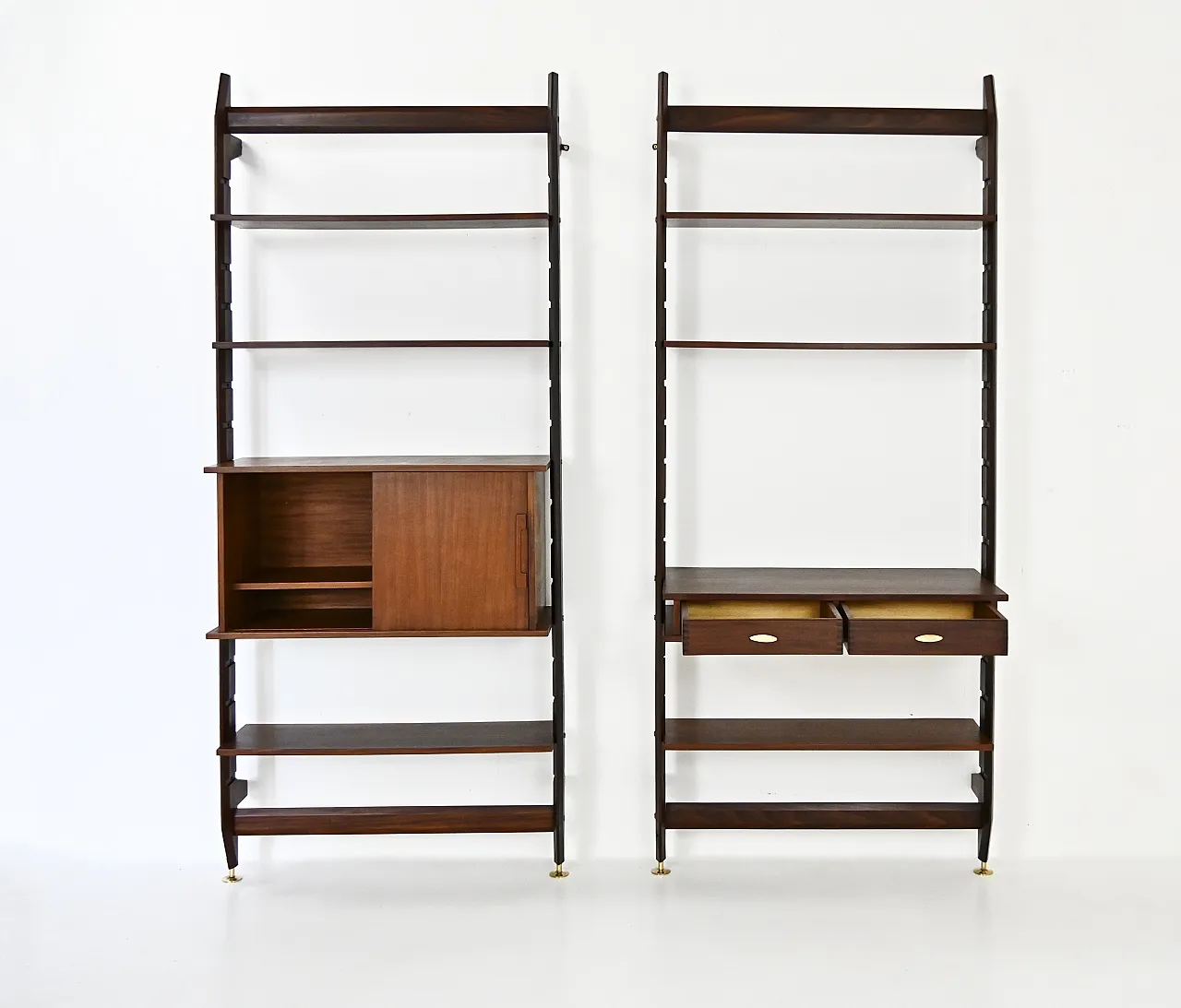 Coppia di unità murali italiane, anni '60 4